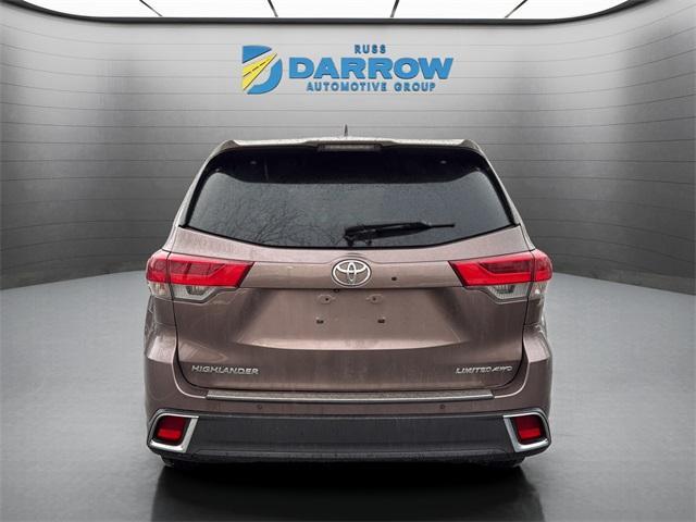used 2018 Toyota Highlander car, priced at $20,000