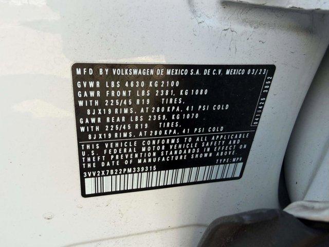 used 2023 Volkswagen Taos car, priced at $24,794