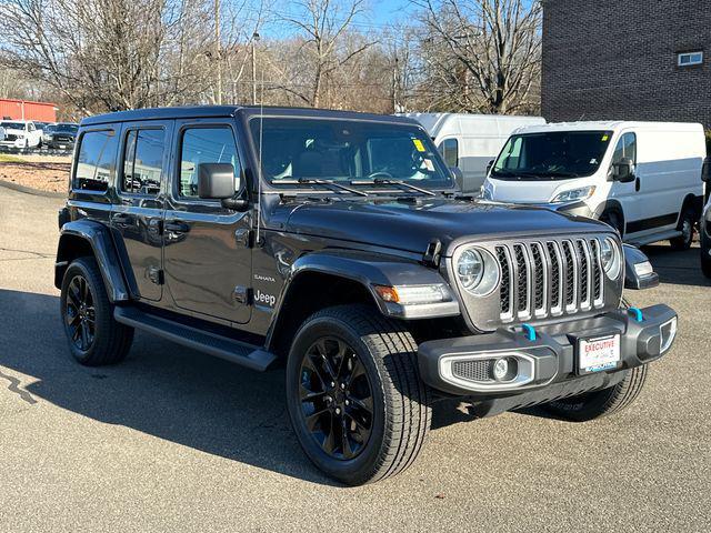 used 2022 Jeep Wrangler Unlimited 4xe car, priced at $29,393