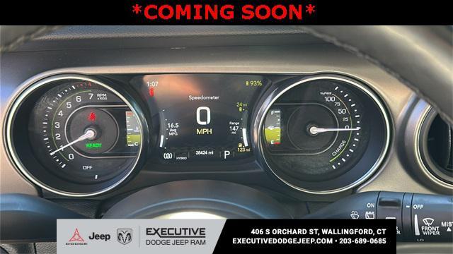 used 2023 Jeep Wrangler 4xe car, priced at $28,976
