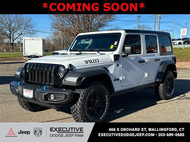 used 2023 Jeep Wrangler 4xe car, priced at $30,500