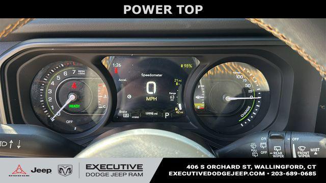 used 2024 Jeep Wrangler 4xe car, priced at $33,586
