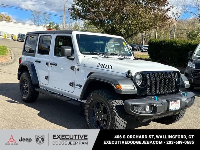 used 2023 Jeep Wrangler 4xe car, priced at $29,978