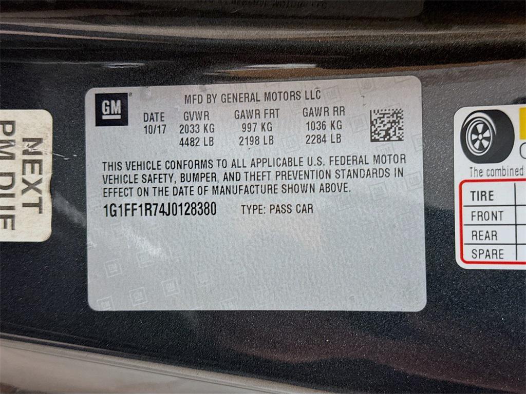 used 2018 Chevrolet Camaro car, priced at $32,989