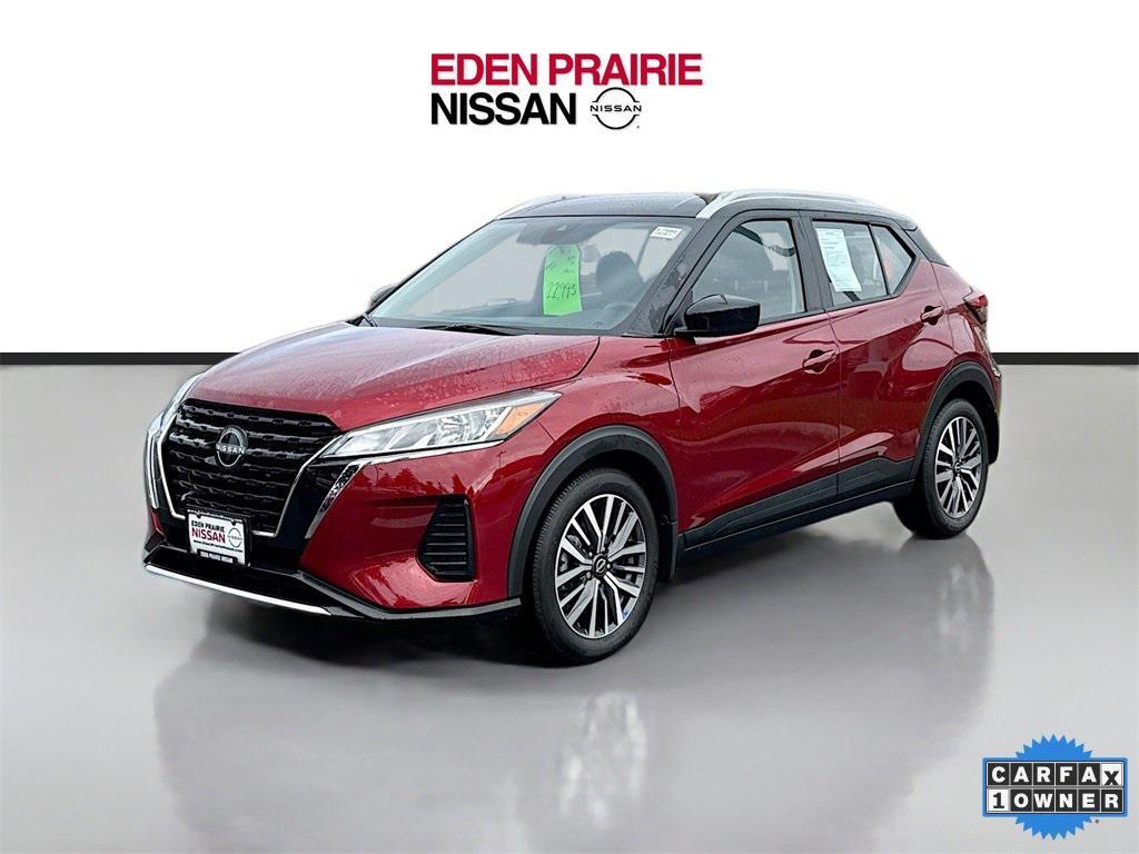used 2024 Nissan Kicks car, priced at $18,302