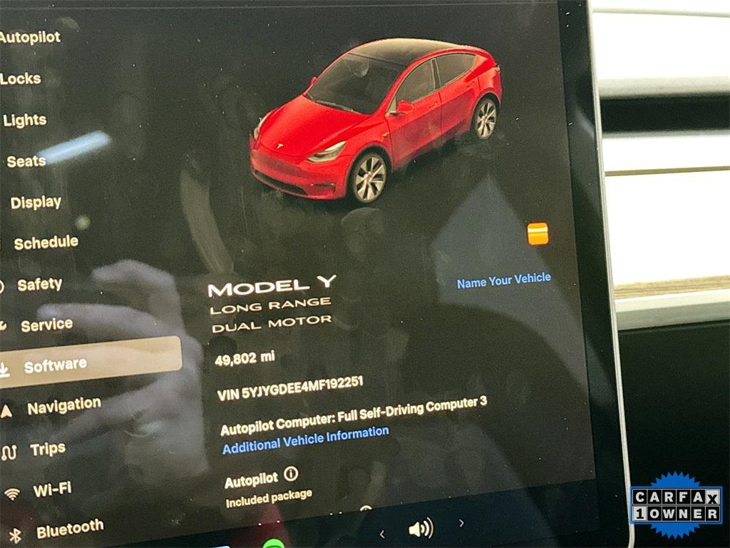 used 2021 Tesla Model Y car, priced at $24,997