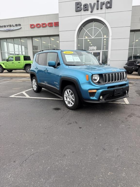 used 2021 Jeep Renegade car, priced at $16,725