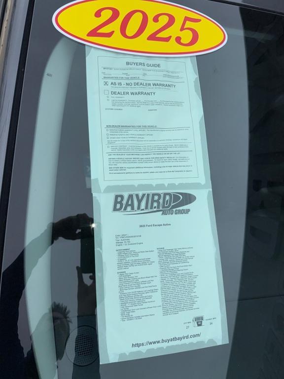 used 2025 Ford Escape car, priced at $24,579