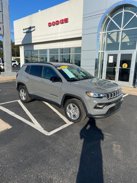 used 2024 Jeep Compass car, priced at $23,997