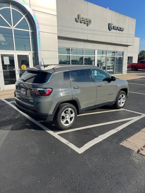 used 2024 Jeep Compass car, priced at $23,997