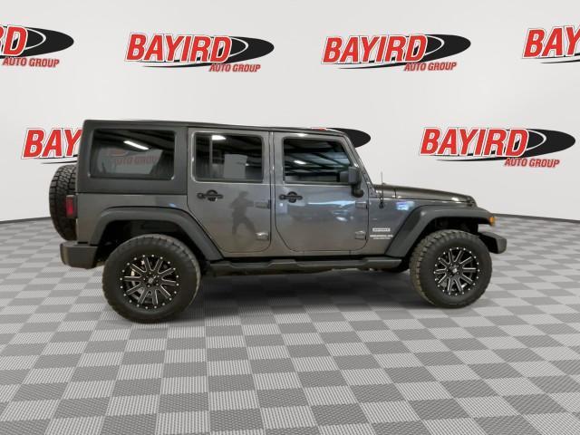 used 2017 Jeep Wrangler Unlimited car, priced at $26,638