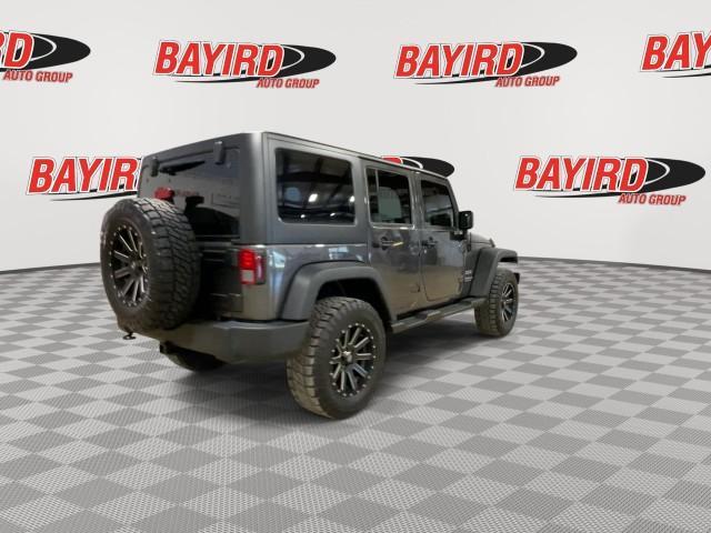 used 2017 Jeep Wrangler Unlimited car, priced at $26,638