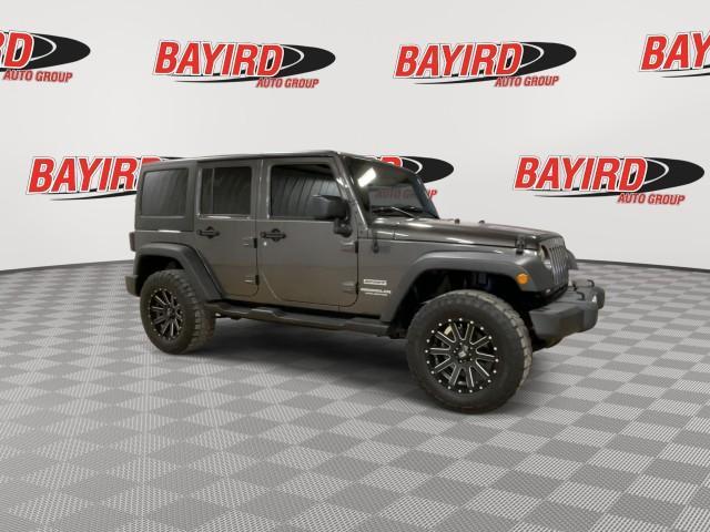 used 2017 Jeep Wrangler Unlimited car, priced at $26,638