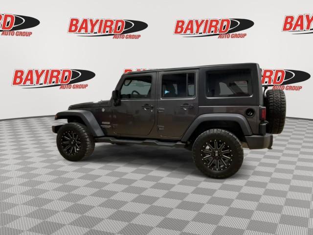 used 2017 Jeep Wrangler Unlimited car, priced at $26,638