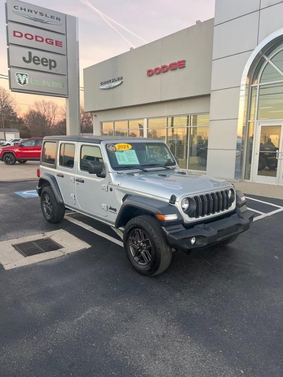 used 2024 Jeep Wrangler car, priced at $34,926