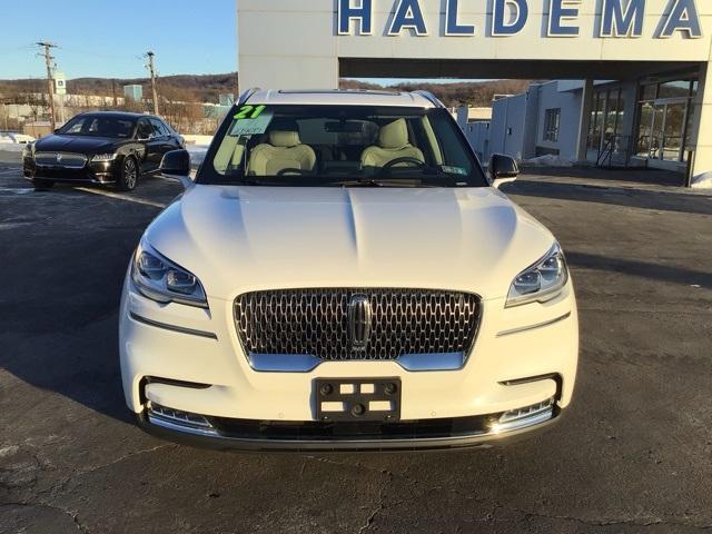 used 2021 Lincoln Aviator car, priced at $27,900