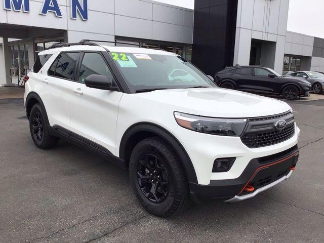 used 2022 Ford Explorer car, priced at $34,900