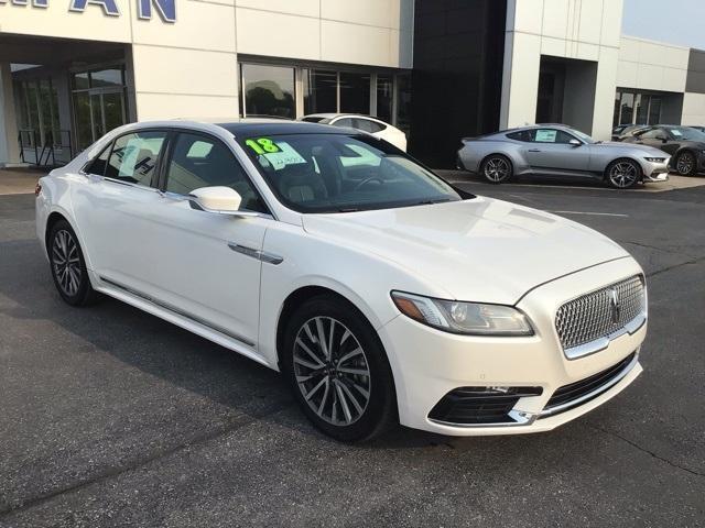used 2018 Lincoln Continental car, priced at $19,900