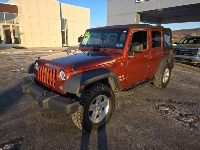used 2014 Jeep Wrangler Unlimited car, priced at $9,900