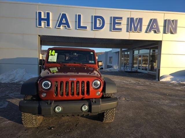 used 2014 Jeep Wrangler Unlimited car, priced at $9,900