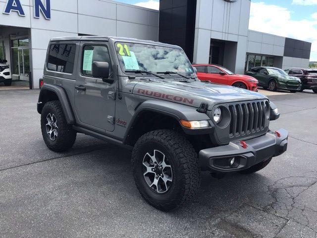 used 2021 Jeep Wrangler car, priced at $31,900