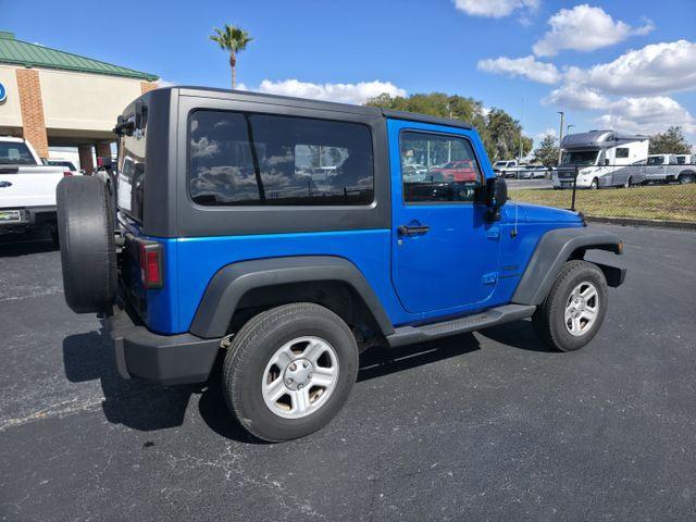used 2016 Jeep Wrangler car, priced at $15,412