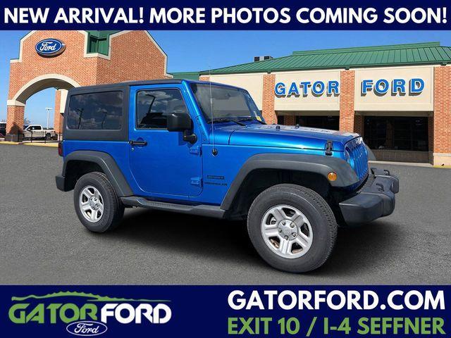 used 2016 Jeep Wrangler car, priced at $15,412