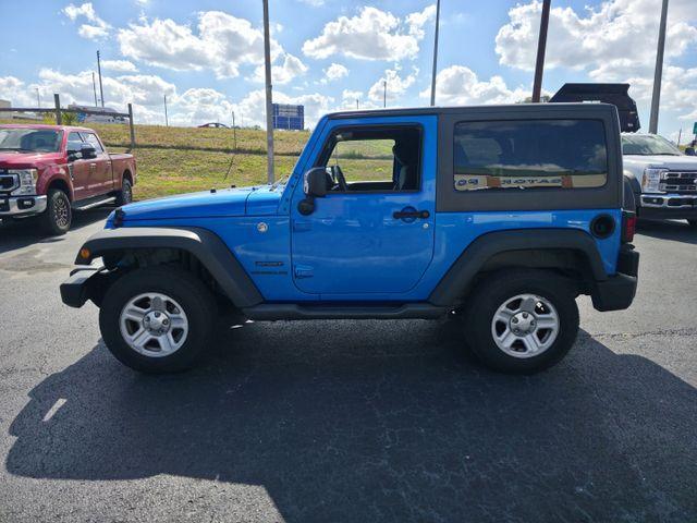 used 2016 Jeep Wrangler car, priced at $15,412
