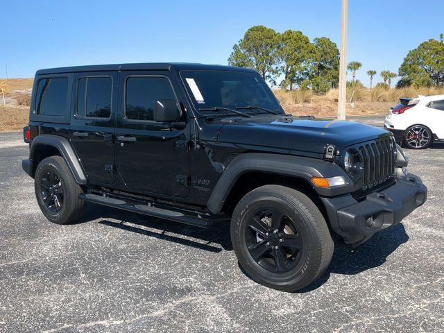 used 2022 Jeep Wrangler Unlimited car, priced at $28,512