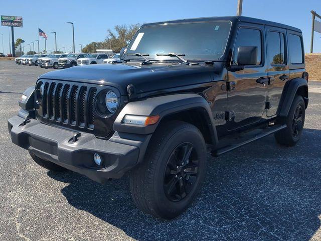 used 2022 Jeep Wrangler Unlimited car, priced at $28,512