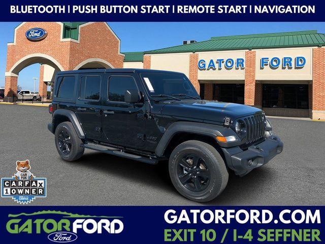 used 2022 Jeep Wrangler Unlimited car, priced at $28,512