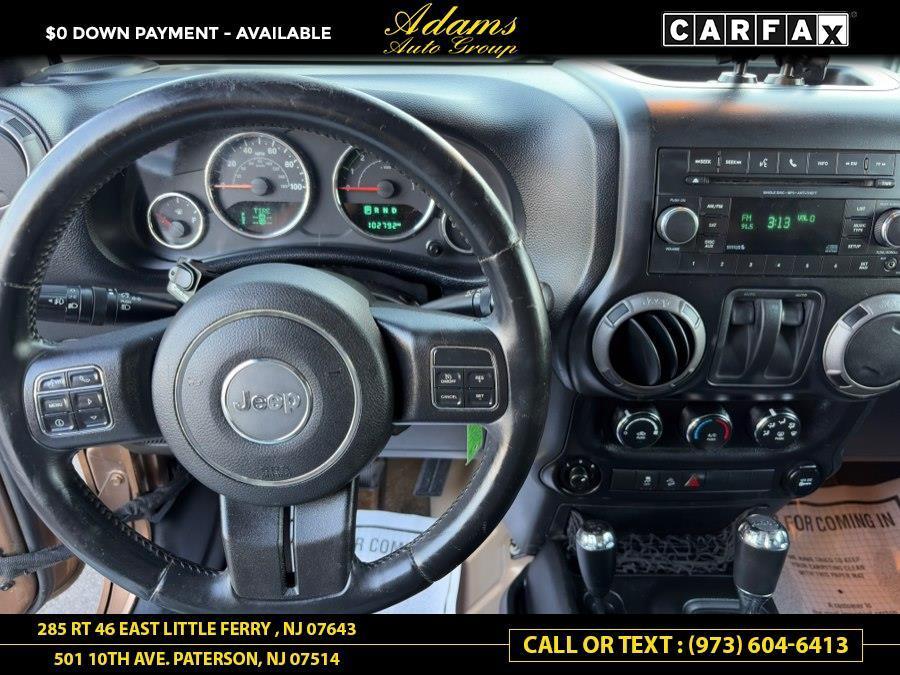 used 2015 Jeep Wrangler car, priced at $11,589