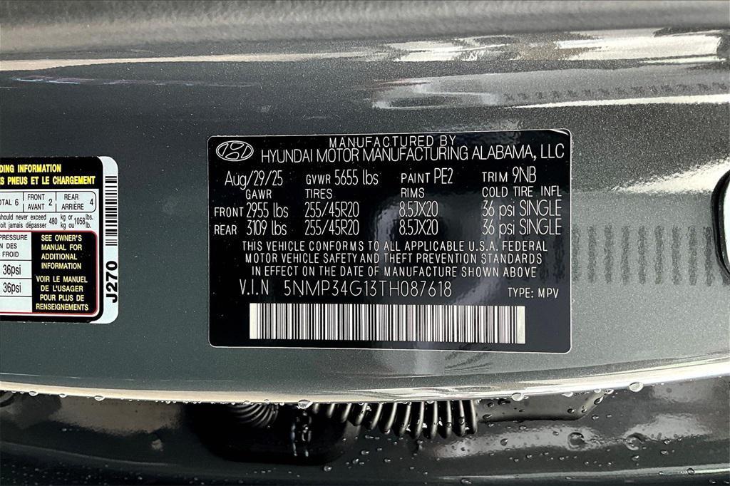 new 2026 Hyundai SANTA FE HEV car, priced at $46,424