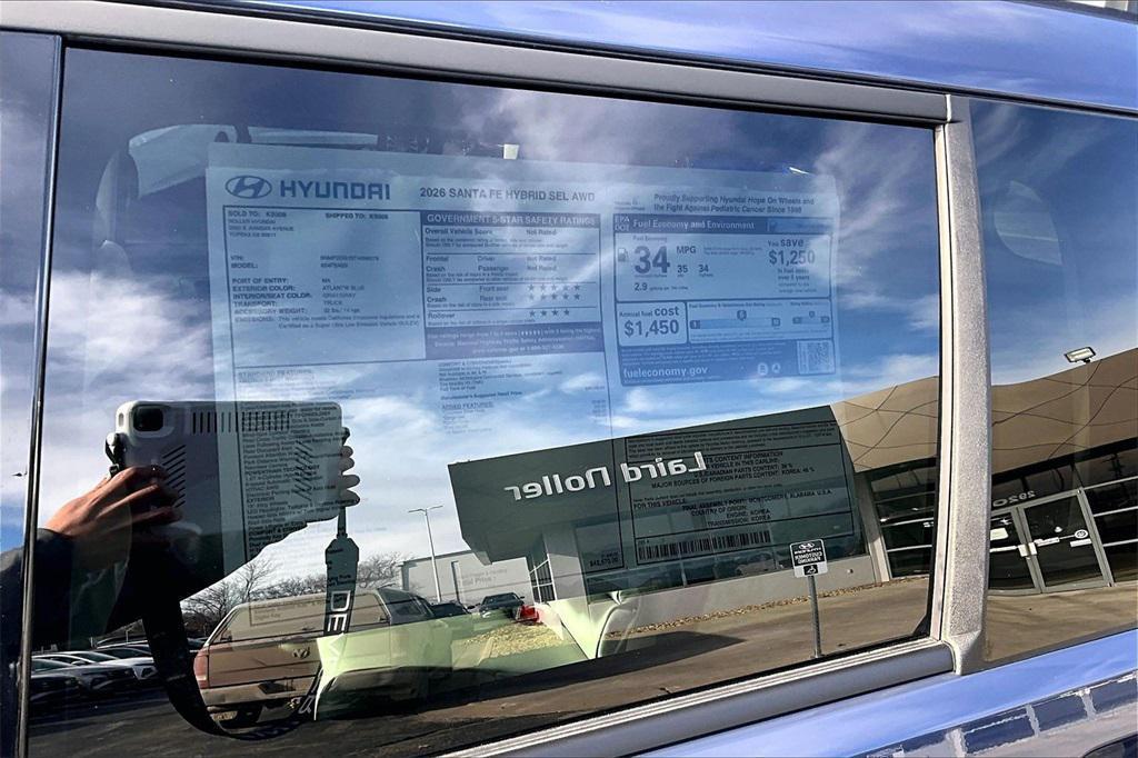 new 2026 Hyundai SANTA FE HEV car, priced at $41,355