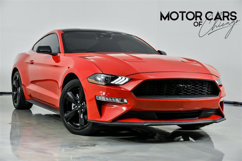 used 2021 Ford Mustang car, priced at $16,495