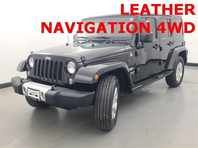used 2015 Jeep Wrangler Unlimited car, priced at $16,988