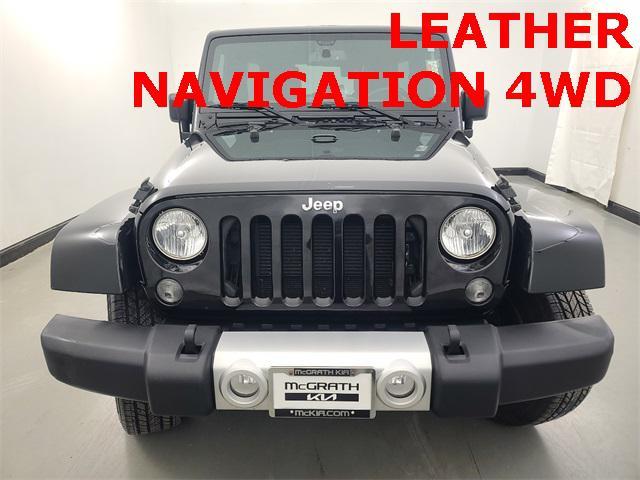 used 2015 Jeep Wrangler Unlimited car, priced at $16,988