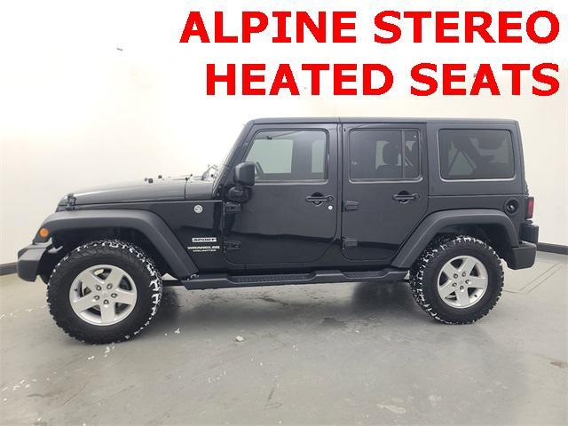 used 2017 Jeep Wrangler Unlimited car, priced at $16,988