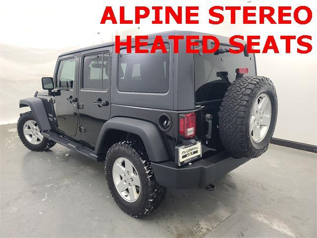 used 2017 Jeep Wrangler Unlimited car, priced at $16,988