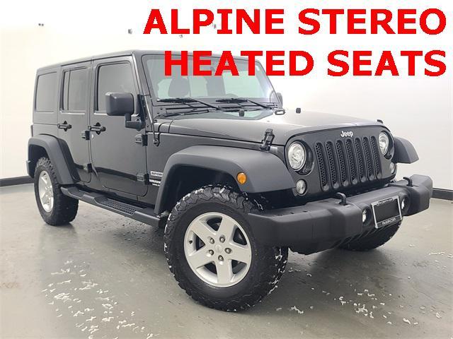 used 2017 Jeep Wrangler Unlimited car, priced at $16,988