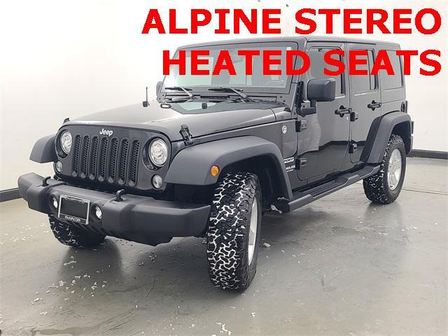 used 2017 Jeep Wrangler Unlimited car, priced at $16,988