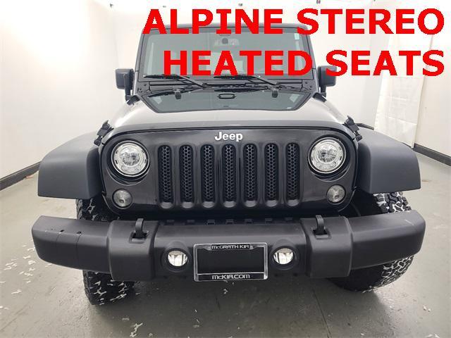 used 2017 Jeep Wrangler Unlimited car, priced at $16,988