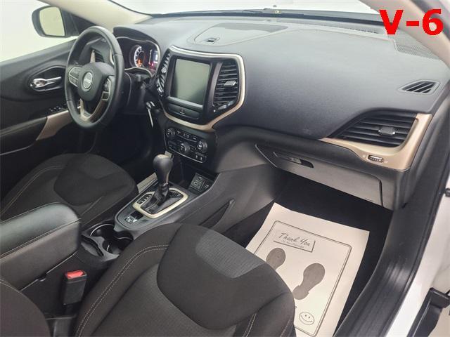 used 2017 Jeep Cherokee car, priced at $11,488