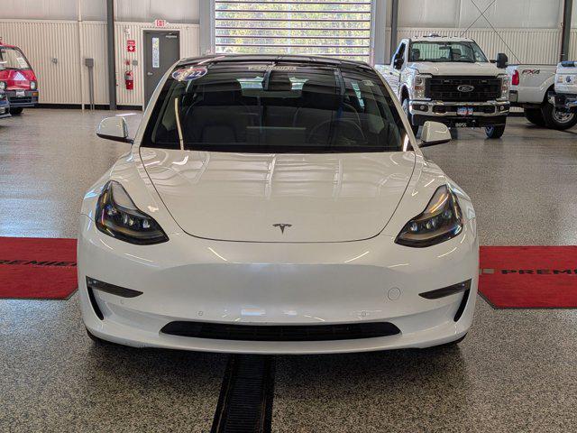 used 2022 Tesla Model 3 car, priced at $29,242