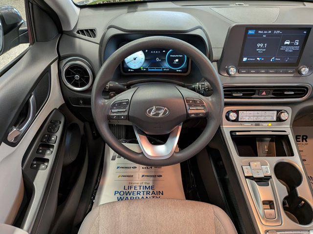 used 2023 Hyundai Kona EV car, priced at $19,987