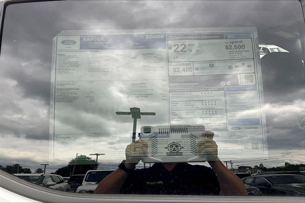 new 2025 Ford Ranger car, priced at $36,946