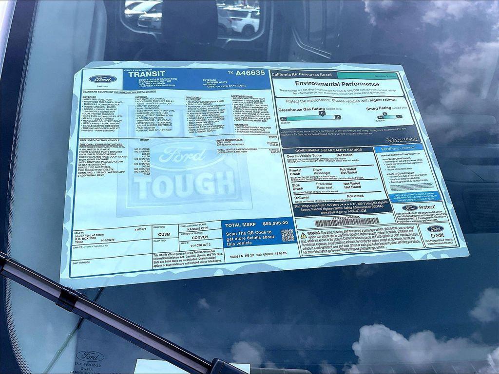 new 2026 Ford Transit-150 car, priced at $50,755