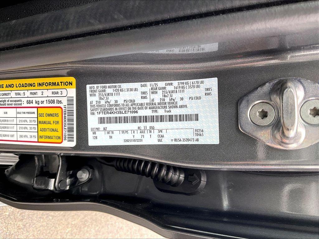 new 2025 Ford Ranger car, priced at $46,088