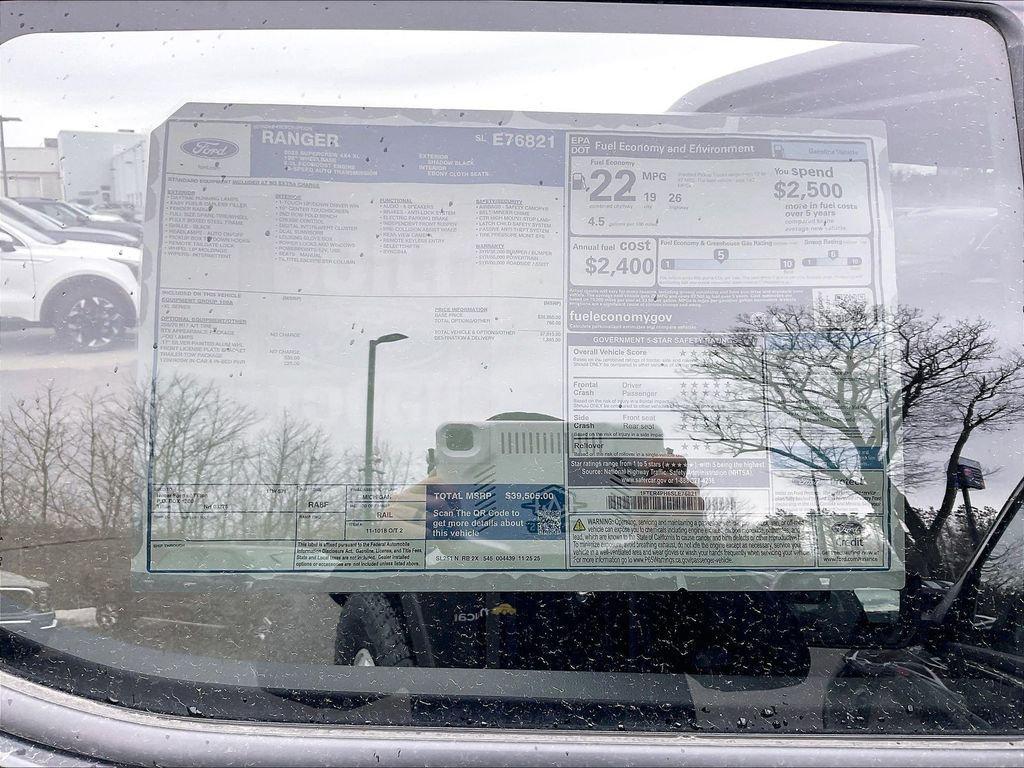 new 2025 Ford Ranger car, priced at $34,763