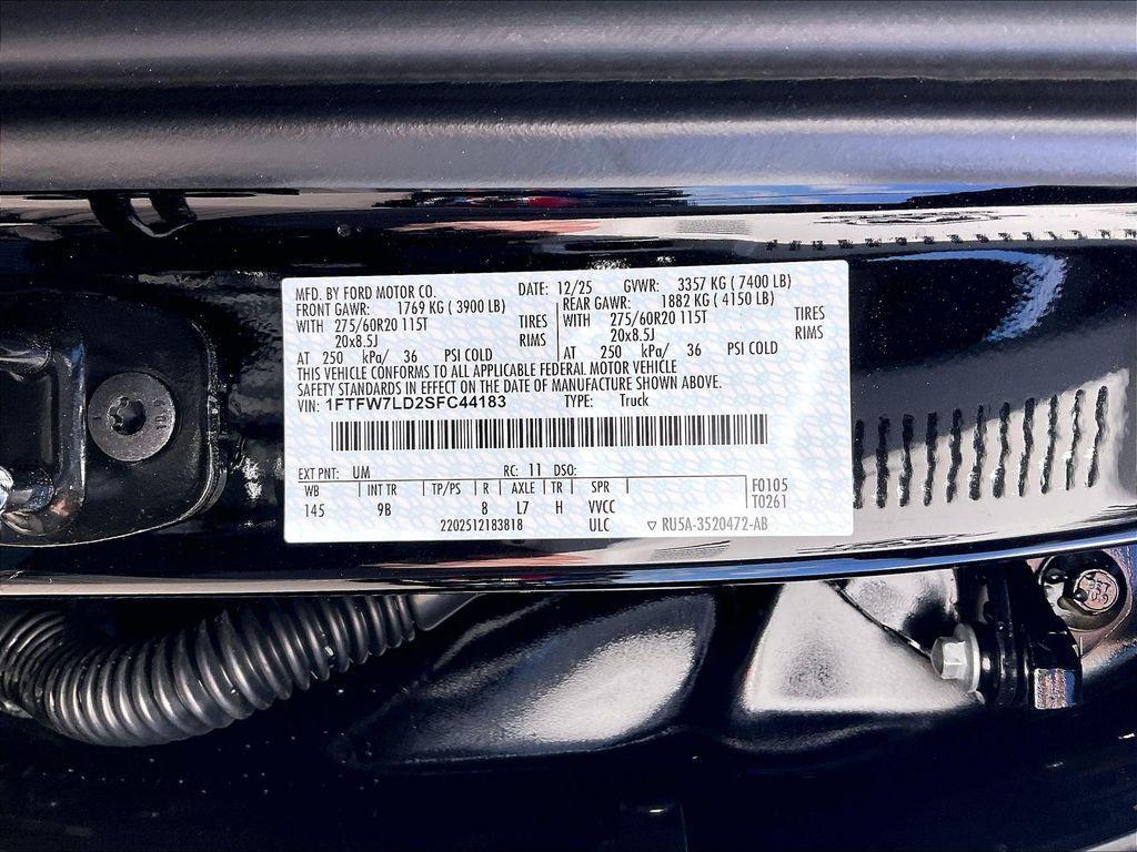 new 2025 Ford F-150 car, priced at $75,776